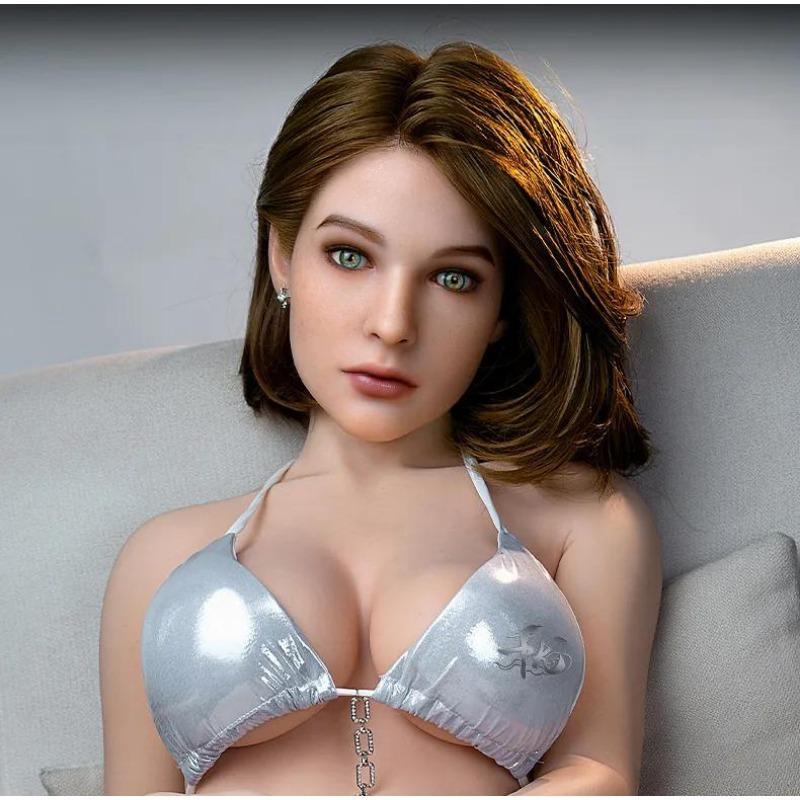 M16 Grensesnitt Passer for 148-172cm Solid Dukke TPE Hode Oralsex Utsøkt Sminke Sexdukketilbehør Menn