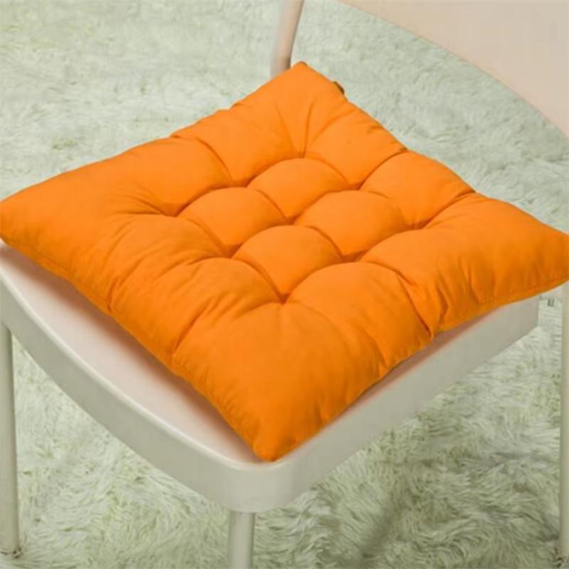 Plush Anti Slip Office Chair Cushion Home Computer Chair Cushion Living Room Dining Table Chair Cushion Machine Washable 40CM