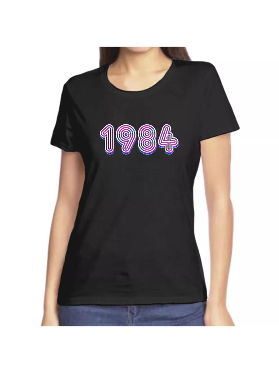 T-shirt with the year of birth 1984 4XL