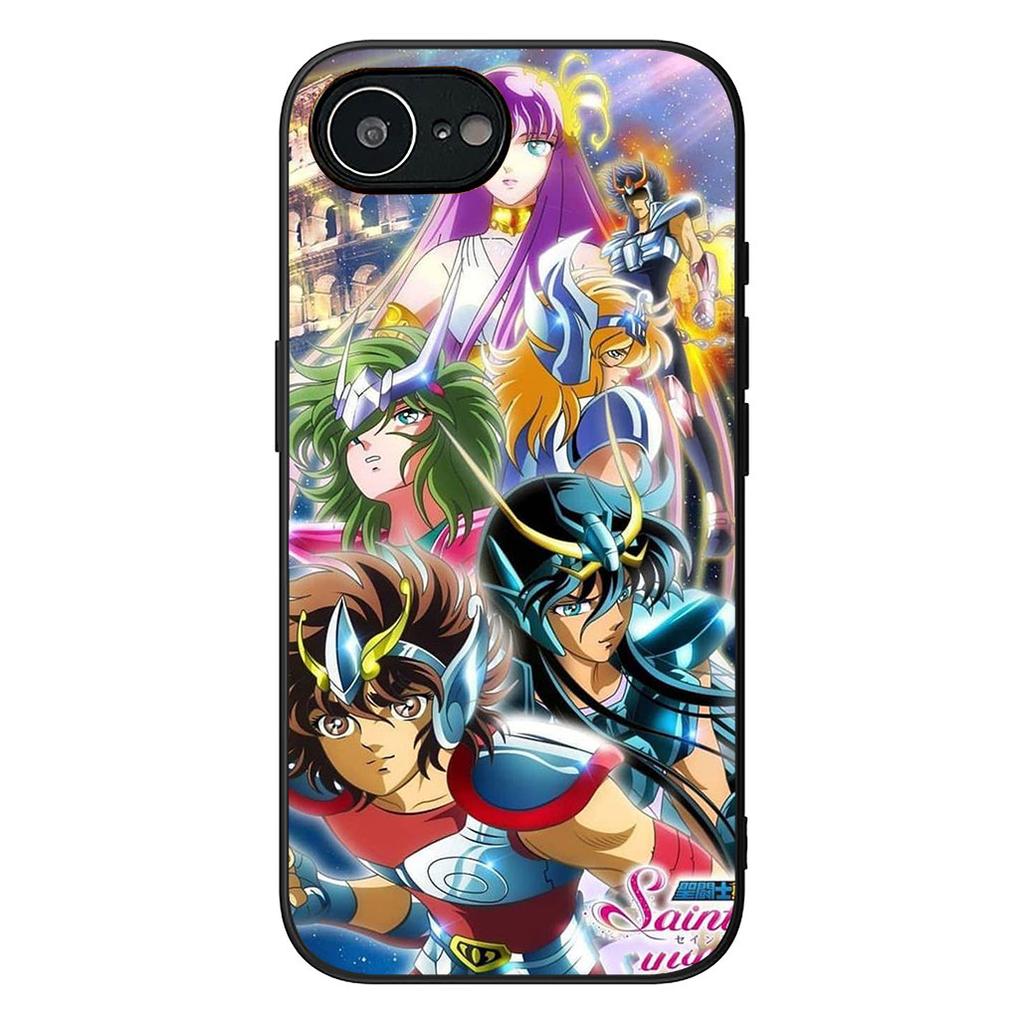 Anime Saint Cartoon Seiya Phone Case for Samsung Galaxy S22 S21 S20 FE Ultra Plus A35 A36 A37 A33 A34 A04 A71 Protective Cover