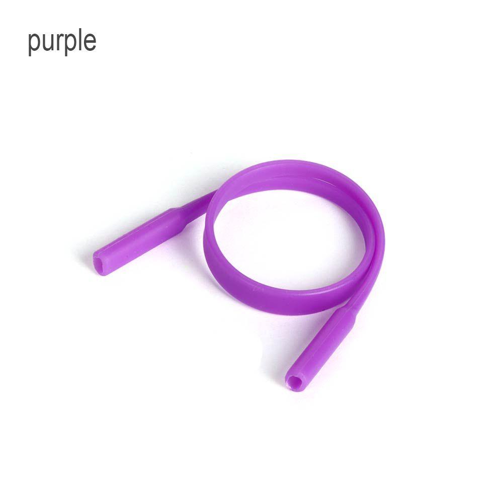2 Pcs Adjustable High Elastic Holder Band Sunglasses String Ropes Silicone Eyeglasses Straps Anti Slip Glasses Chain