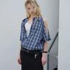 KEY CHARM LEATHER BELT (BLACK)