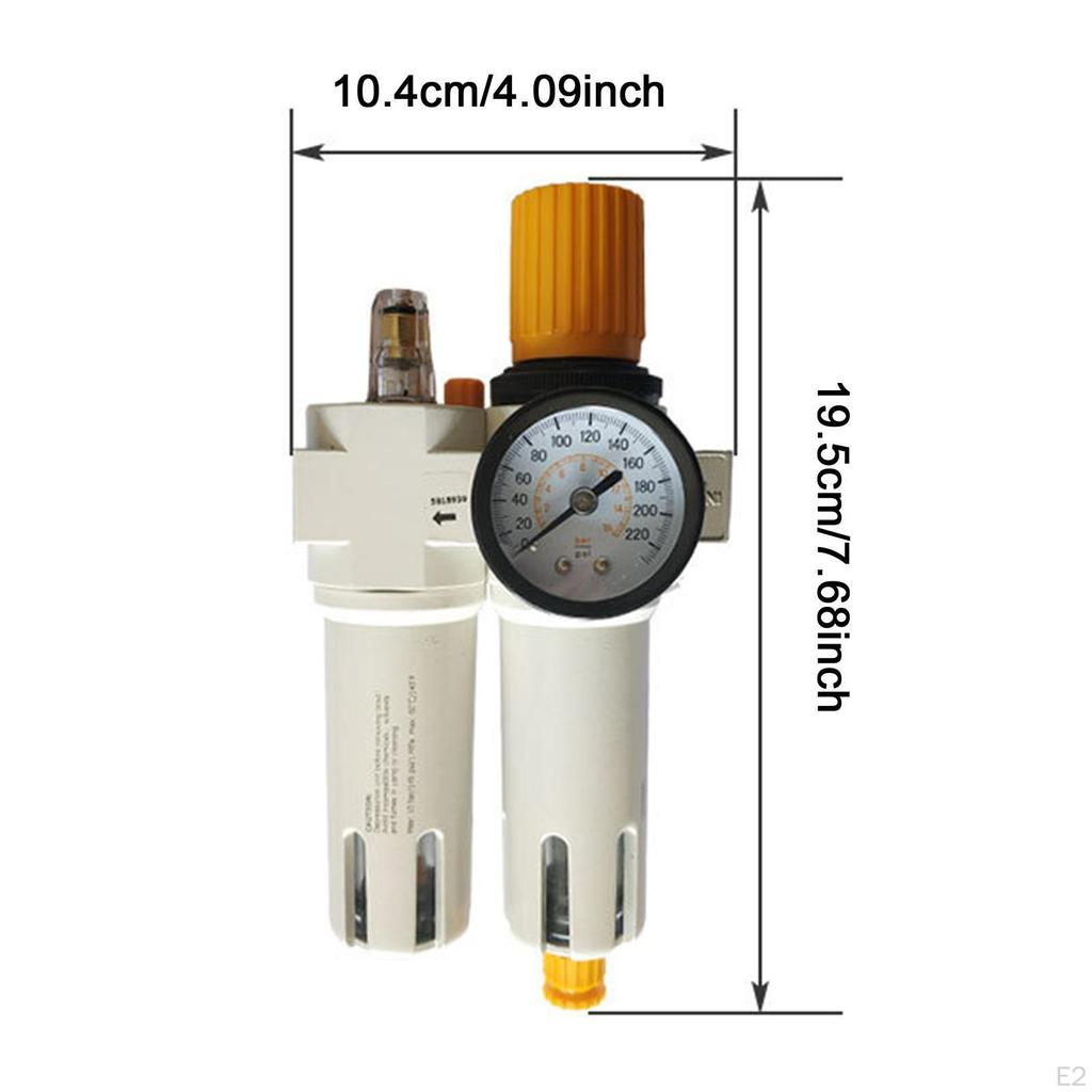 Oil Water Regulator Separator Air Pressure Tire Repair Tool DIY High Resistant