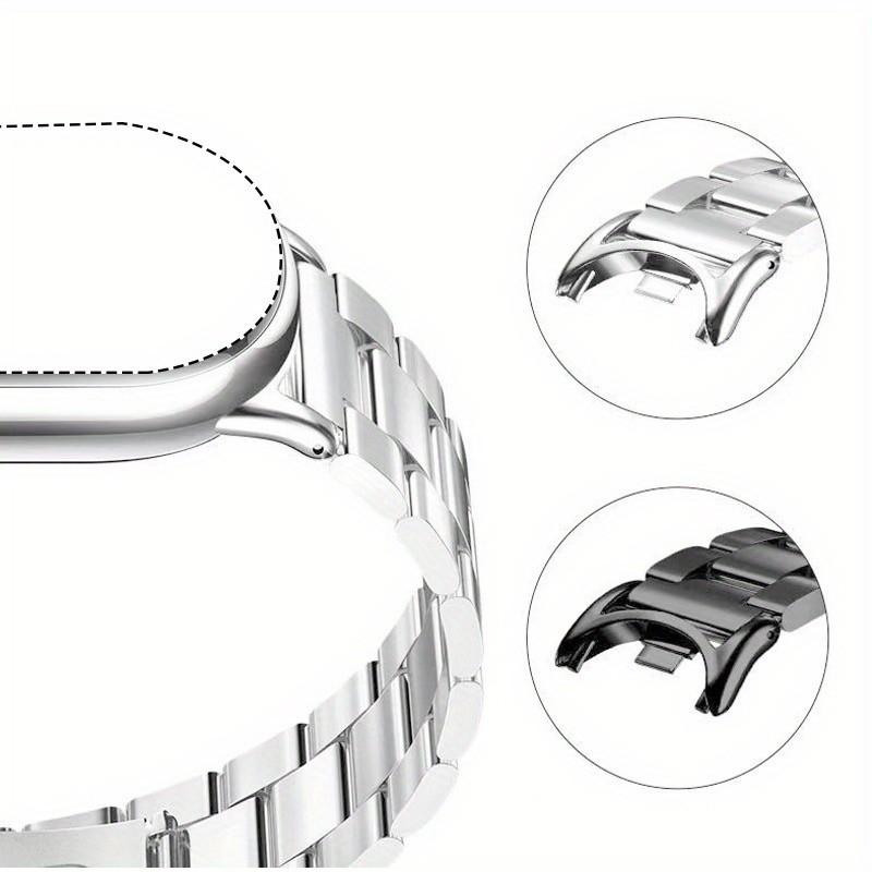 Stainless Steel Metal Watch Band for Xiaomi Band 9 8 Miband 10 10 NFC Replacement Watchband