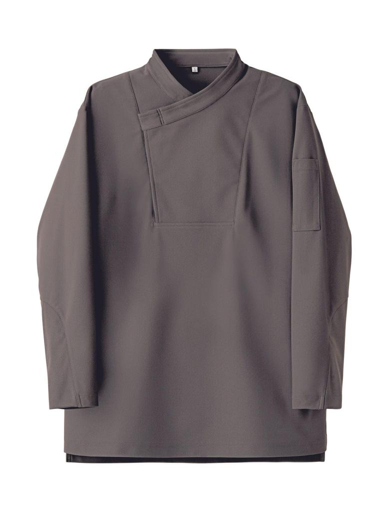 Seven Uniform CA2147-6 Coat/Long Sleeve, Taupe, Size S