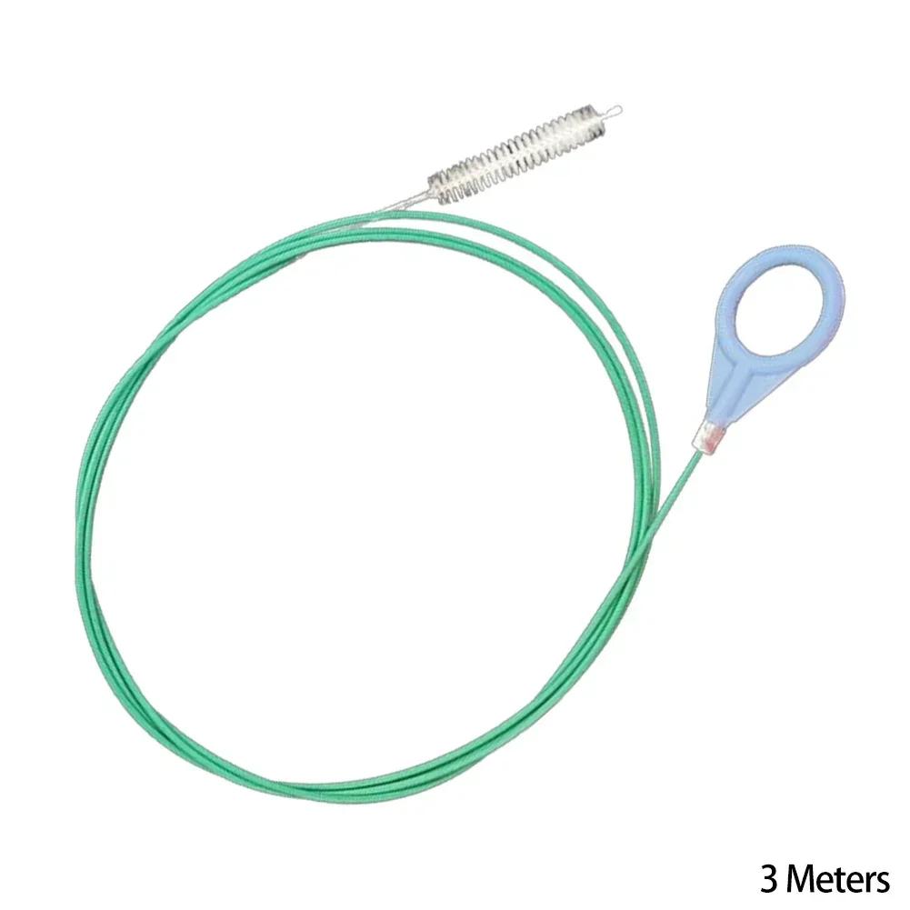 

3 м/5 м автомобильный дренажный драгер щетка для чистки автомобильных люков длинные шланги инструмент для очистки спиральный очиститель для BMW для Mercedes Benz