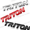 3D ABS Plastový Styling Auta TRITON Logo Zadní Znak na Kufr Samolepka Pro Triton LS200 Autopříslušenství