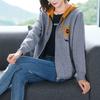 Autumn and Winter New Korean Version of Women's Clothing Large Size Hooded Short Jacket