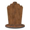 Schmuckständer aus Holz Kettenhalter Einfache Installation Mehrzweck Schmuck-Display-Rahmen Halsketten Ringe Organizer