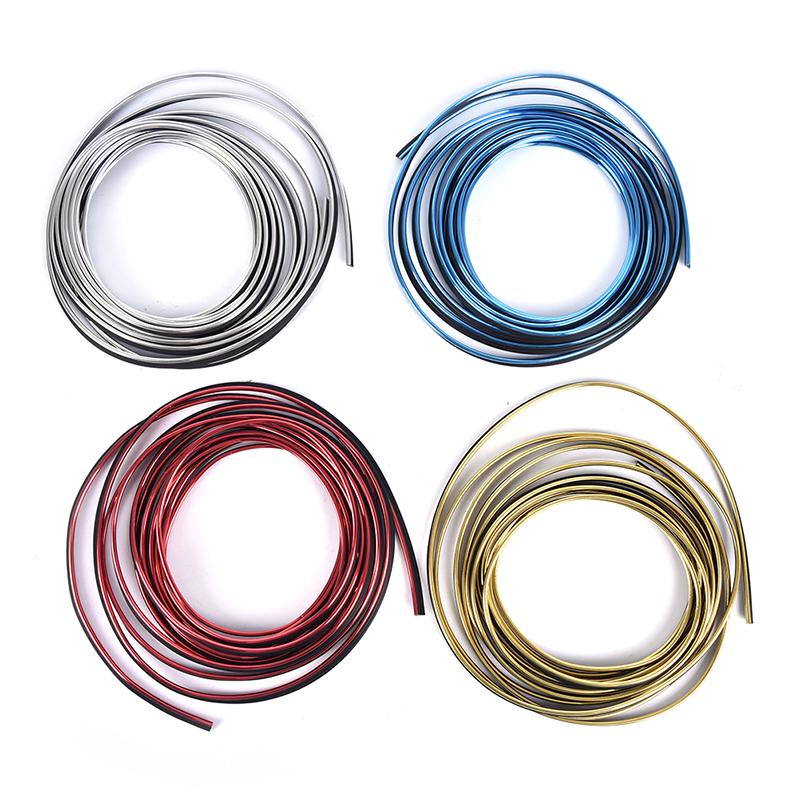 5M Car Diy Interior Decor Door Sticker Moulding Styling Strip Trim Line
