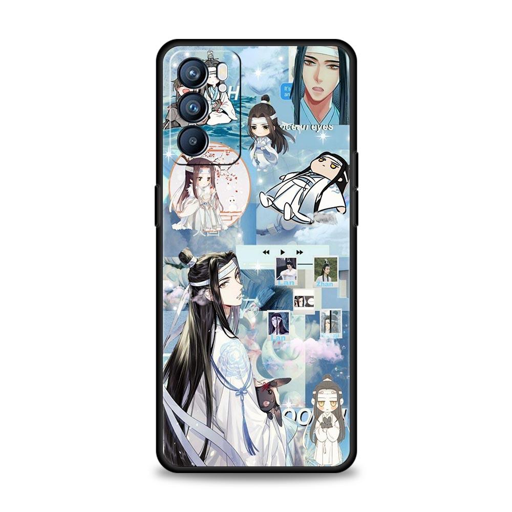 MDZS Anime Mo Dao Zu Shi funda de teléfono para Oppo Find X5 A54 A53 A52 A9 2020 A15 A95 A16 A76 A74 A12 Reno7 SE Reno6 Pro 5G