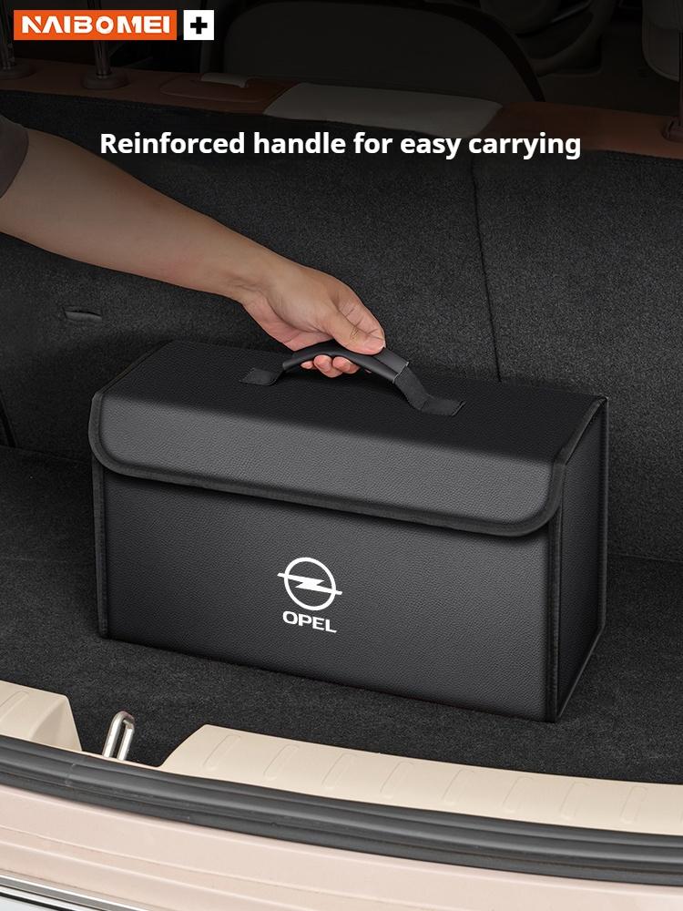 Car Trunk Storage Box Organizer Foldable Container Bag For Opel Corsa Insignia Mokka Vectra Vivaro Grandland Astra Zafira