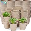 20-200PCS Disposable Pulp Seedling Cups for Gardening Seed Beds Soil Transplant Plant Growth Florist Home Cultivation Supplies