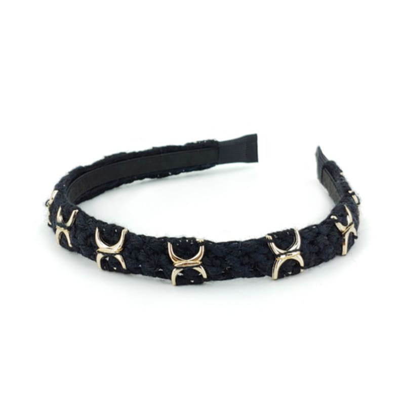 LALA Handmade Hairband - BLACK