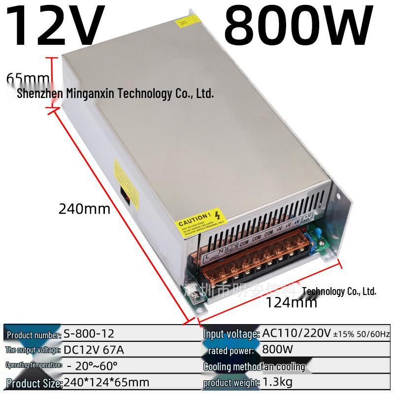 220V to Multi-Voltage Switching Power Supply for LED Strips and Monitors (5V, 12V, 24V, 36V, 48V; 5A-30A)