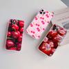 UP21 Kirsche Sommerfrucht Transparente Handyhülle für Motorola Moto Edge 20 30 40 50 S30 Fusion Ultra Pro Neo Lite + G200 G23