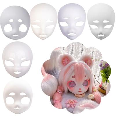 Masques Crâne de Chat Cosplay 3D Base de Tête Fursuit DIY Base Kigurumi Masque Crâne de Bête Fête Anime