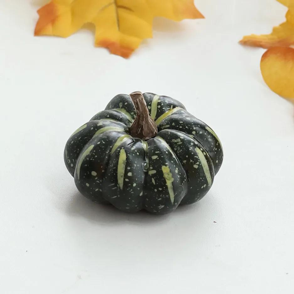 1pc Mini Artificial Halloween Pumpkin Decor Simulation Vegetable DIY Craft Home Party Decoration Prop