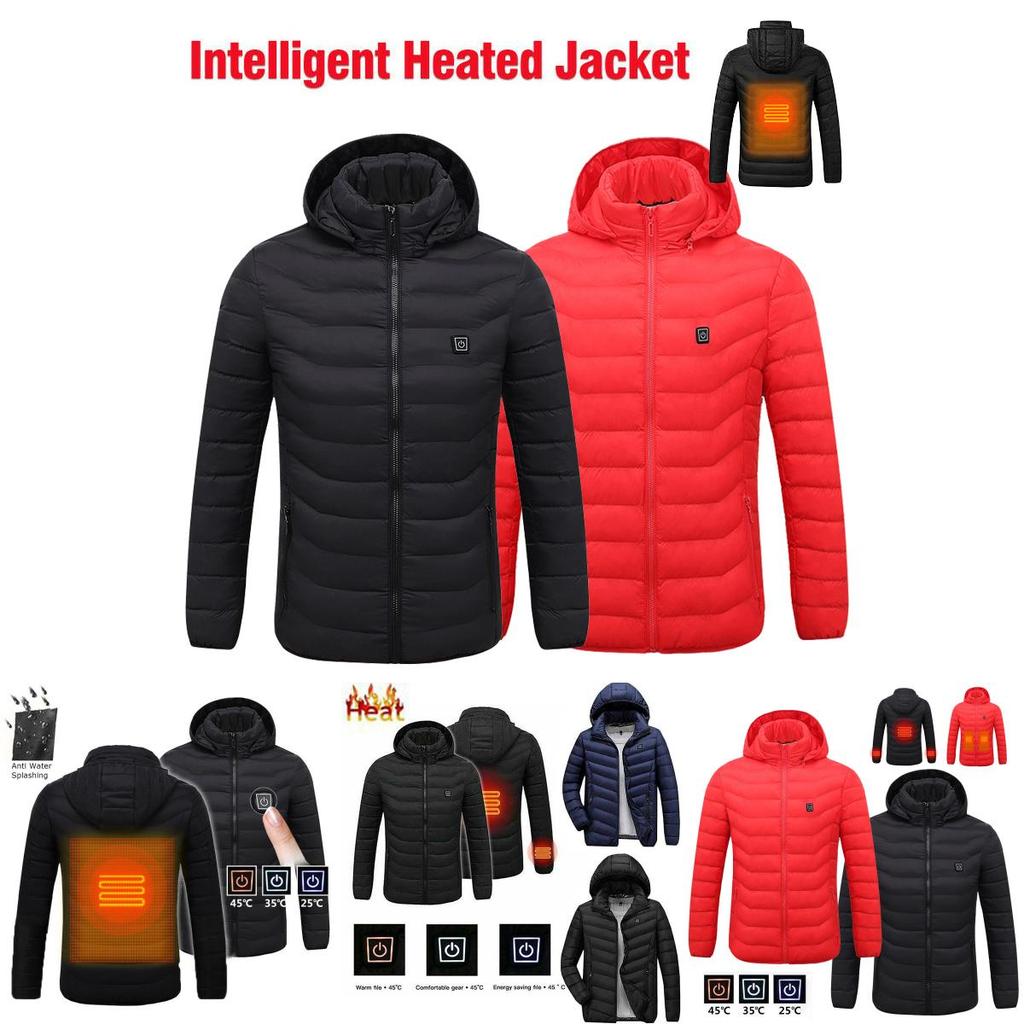 Premium Winter Electric Thermal Usb Padded Coat For Ultimate Comfort And Warmth