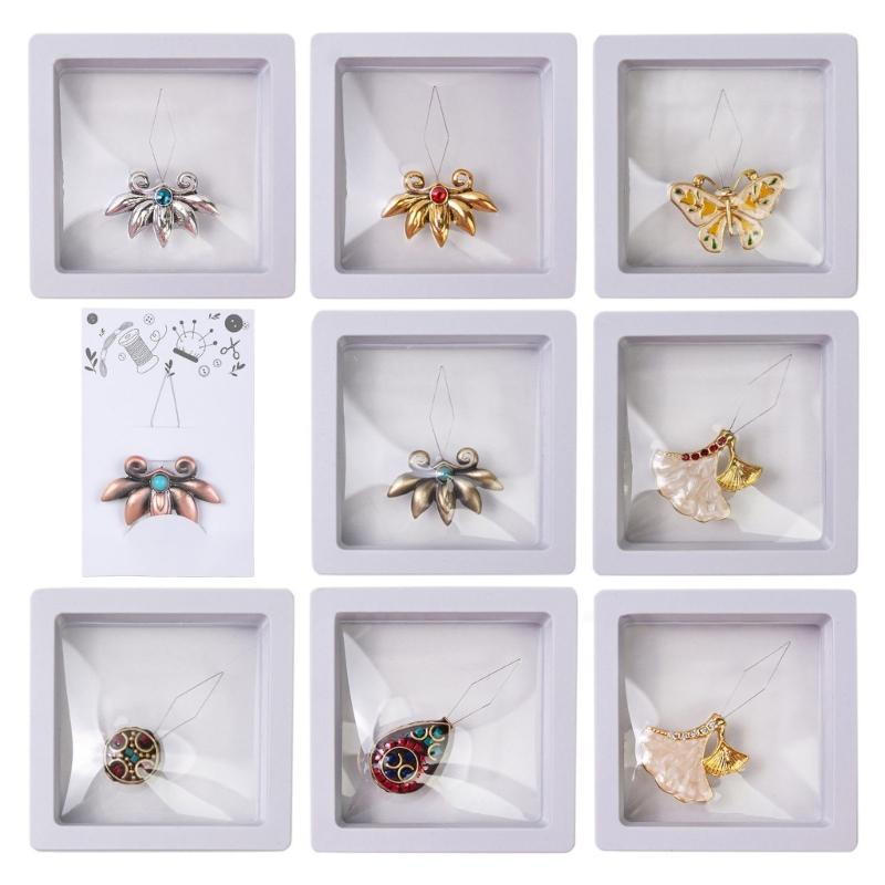 Old Styles Needle Threader Wire Looped Hand Machine Sewing Tool Sewing Needle Threader for Crafting Knitting Quilting