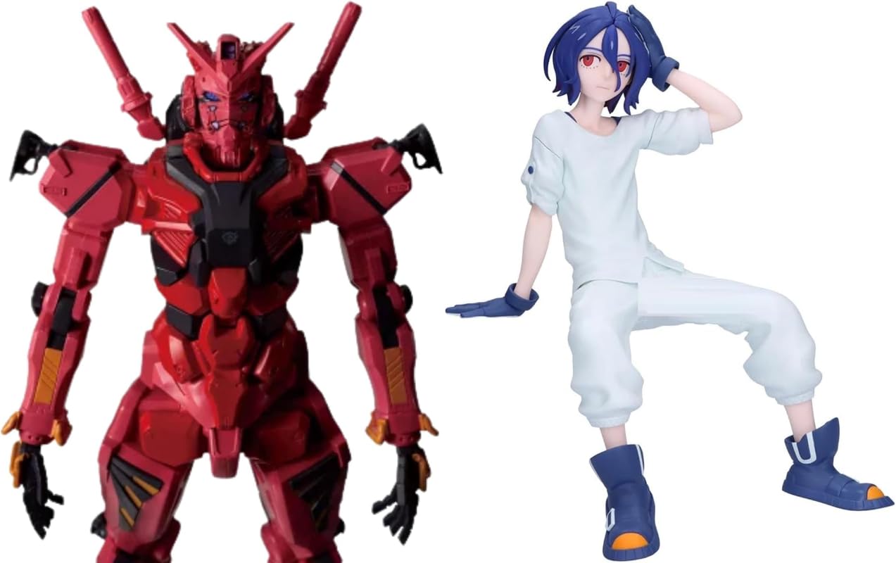 

Figure Red Gundam Shuji Ito Limited Breakthrough Mobile Suit Gundam Set of 2 Official Merchandise Sieg Axe GQ uuuuuuX [2 Sets]