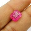 Ring Size Natural Ceylon Sapphire 2 Ct Pink Emerald Cut Loose Gemstone CERTIFIED P-969-Sa