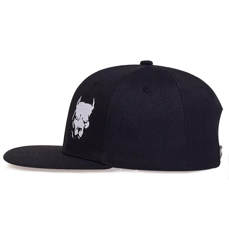 Unisex Dog Head Embroidery Embroidery Hip-hop Hats Outdoor Adjustable Casual Baseball Caps Sunscreen Hat