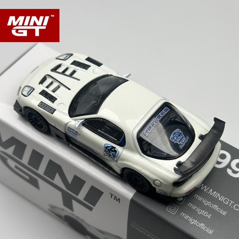 MINIGT 1:64 Mazda RX-7 (FD3S) Itosyoukai Rei-gouki with RE Amemiya alloy car Model 996