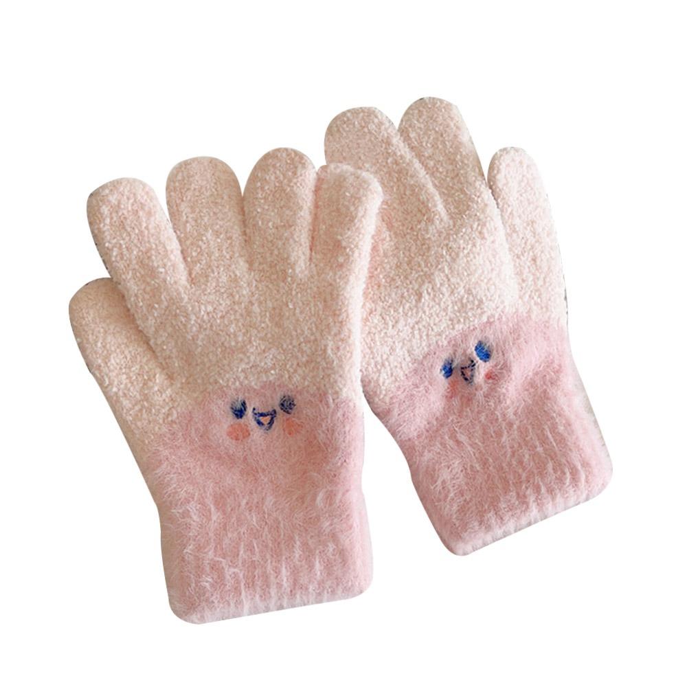 Coldproof Kids Winter Gloves Windproof Baby Gloves for 7-15 Years Old Baby Boys Girls