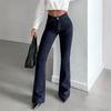 Elegant Women's Slimming Micro-flare Jeans - Trendy, Comfortable, Slim-fit Long Pants