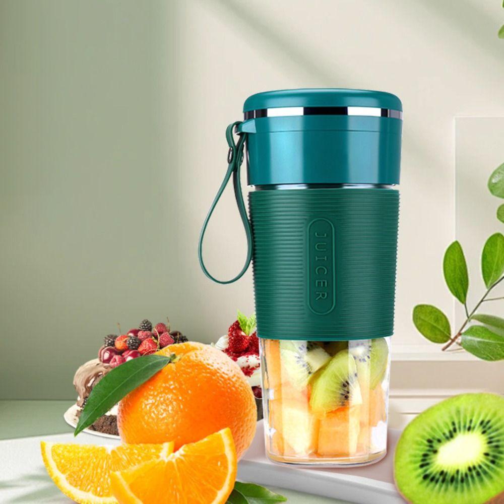 Rechargeable Fruit Juice Maker Wireless Juicer Machine Portable Smoothie Blender  Office
