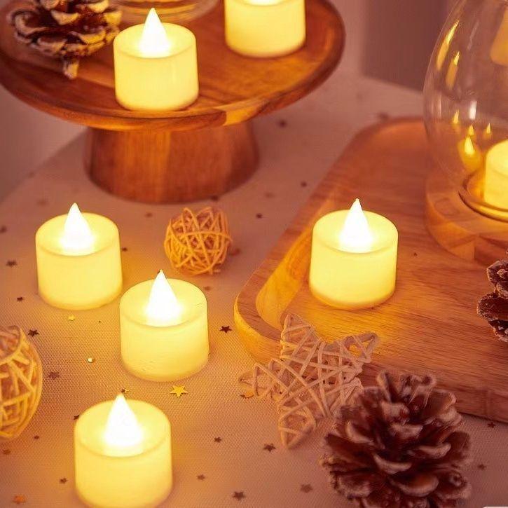 LED Candle Light for Romantic Indoor Settings and Valentine’s Day Scenes
