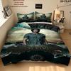 Supernatural Pattern Bedding Quilt Set Quilt Cover Pillowcase Home Birthday Gift(1 * Duvet Cover + 2 * Pillowcase, Without Core)