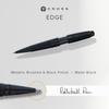 CROSS Ballpoint Pen Edge Matte Black Lacquer Genuine Imported Product Water-based NAT0555-11