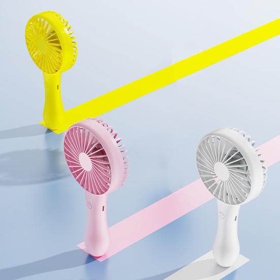 Bærbar Håndholdt Vifte Personlig Minivifte med 6 Hastighetsvind 1200mAh Oppladbart Batteri Elektrisk Vifte for Reise Kontor