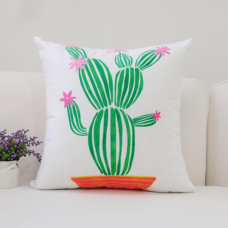 Nordic New Geometric Pillowcase Abstract Print Simple Bedside Sofa Car Cushion Pillowcase Does Not Include Pillow Core