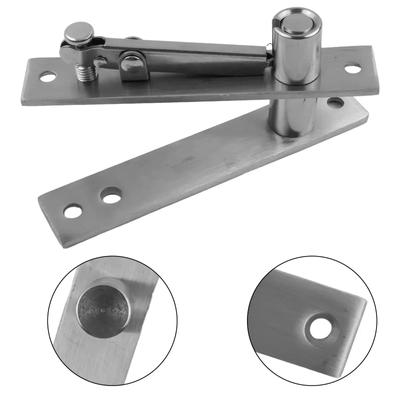Stainless Steel Pivot Door Hinge Heavy Duty Degree Rotating Shaft Wooden Door Upper And Lower Hinge Furniture Hardware