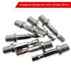 1 peça Adaptador de Haste Hexagonal M10/M14 Disco de Substituição Polimento Haste de Ligação Polimento Conversor de Esmerilhadeira Conector Mandril de Furadeira Ferramenta