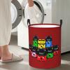 Henry Hoover And Friends Foldable Laundry Baskets Dirty Clothes Toys Storage Basket Home Organizer Hamper