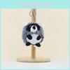 Charming Plush Raccoon Keychain Adorable Stuffed Toy With Short Fur And Soft Touch