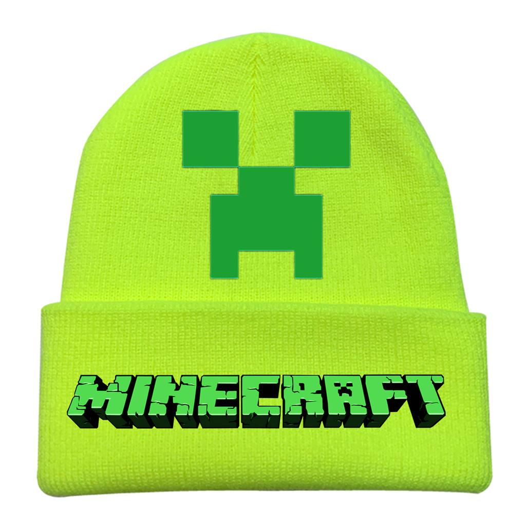 Winter Printed Knitted Hat With Rolled Edges, Suitable For Both Men And Women