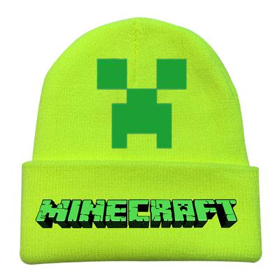 Zimná pletená čiapka so vzorom a ohrnutým okrajom, vhodná pre mužov aj ženy