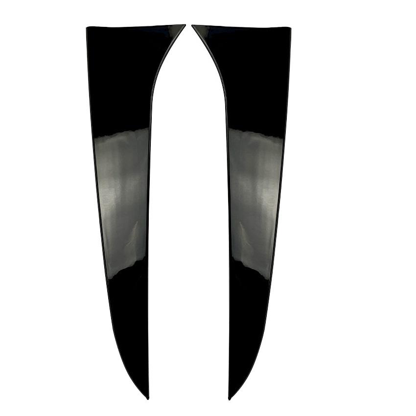Auto Zadní okno Boční spoiler Canard Splitter Trim Cover Samolepka Vhodné pro BMW X1 E84