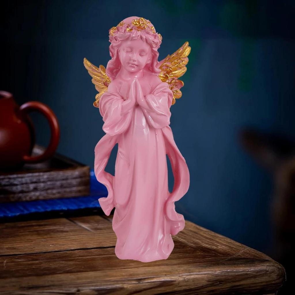 Angel Girl Showpiece for Home Decor Showpiece | Winged Girl Statue for Home Decor Item | Fairy Girl Statue for Home Shelves Decor Showpiece