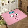 Kawaii O-Opanchu Usagi Floor Mat Soft Thickened Absorbent Non-Slip Bedroom Living Room Door Mat Home Decor Flannel Rugs