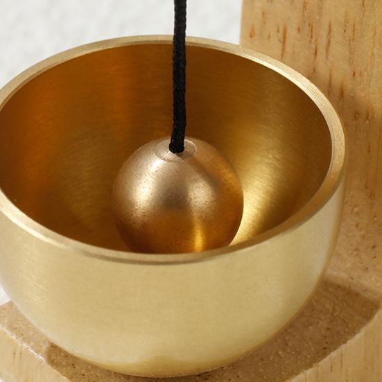 Magnetic Shopkeepers Bell C-shape Wooden Decorative Wind for Door Opening Door Bell Chime