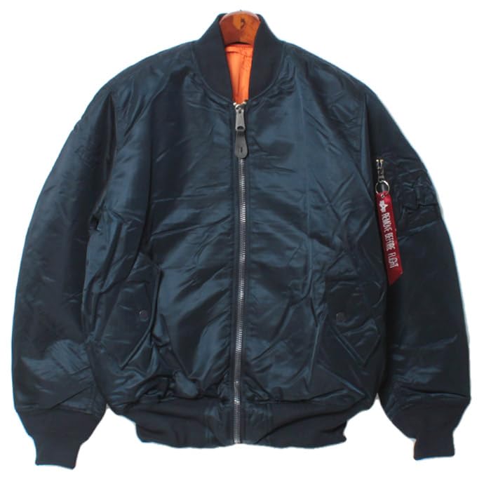 

Военное пальто Синее [Alpha Industries] MA-1 [предмет] синий
