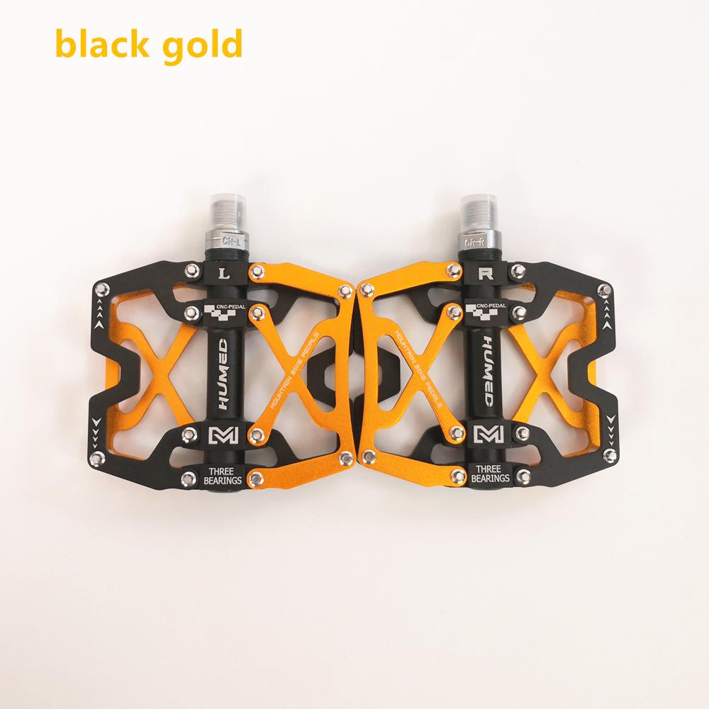 2021 New Wide Flat Mountain Road Cycling Bicycle Bike Pedal 3 Sealed Bearings 9/16 MTB BMX Pedals 5 Colors Available