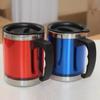 400ml Durable with Lid Stainless Steel Double-Wall Travel Mug Insulated Bottle Coffee Tea Flask's Cup Vacuum Cup