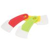 3pcs Silicone Pan Scraper Dish Cleaning Spatula Non Stick Reusable Curved  Kitchen Pan Pot Clean